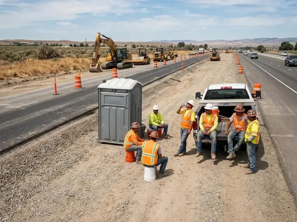 highway-road-construction-crew-007 — frequently asked questions, Porta Potty and Restroom Rentals in White Mountain Lake, AZ